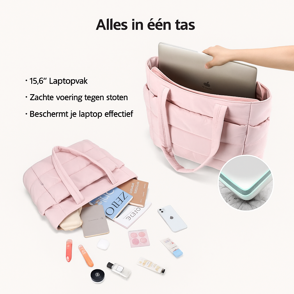 DraagMeega Luxury Day Backpack – Lightweight, Padded & Versatile for Every Day