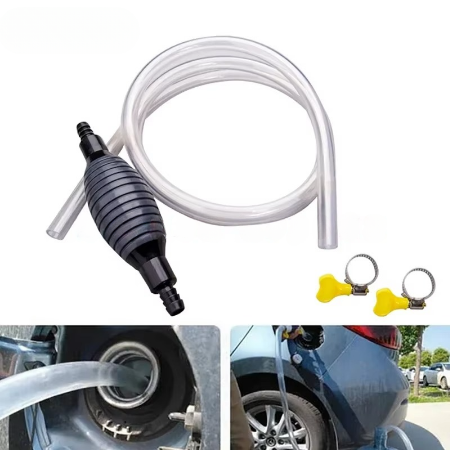Universal Manual Fuel Transfer Pump Kit for Vehicles and Boats