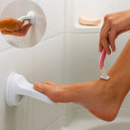 Suction Cup Footrest – More safety when shaving in the shower