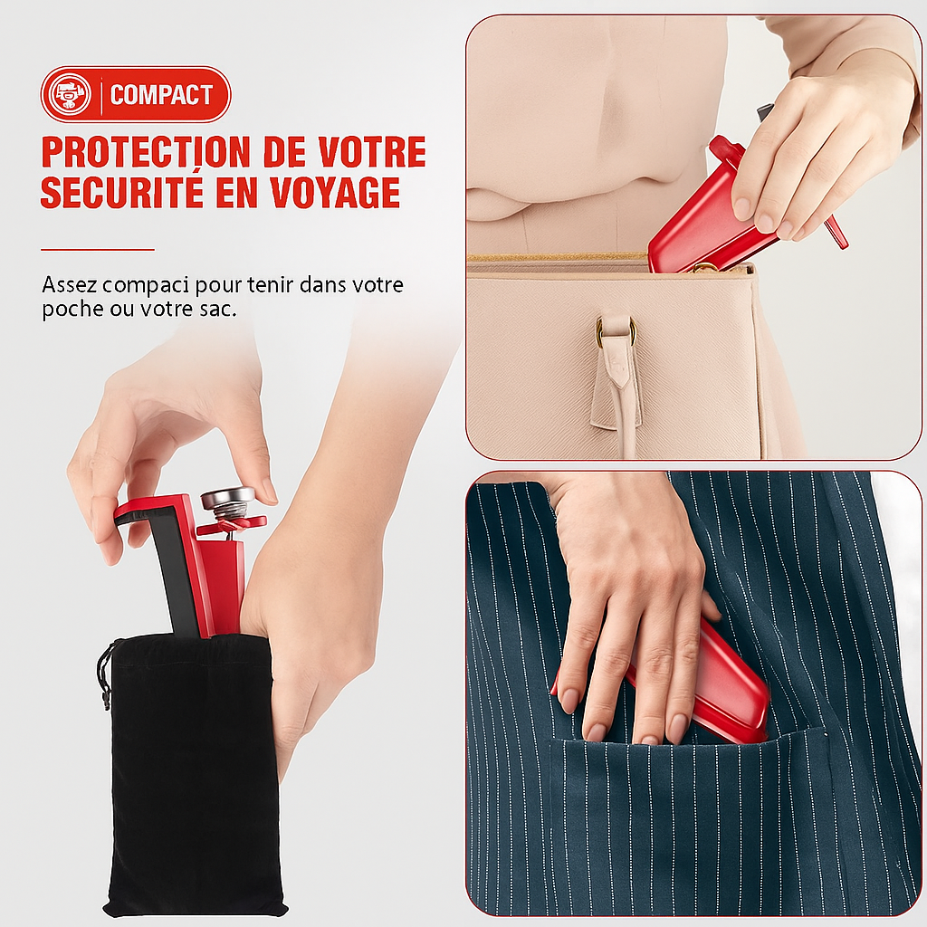 SécuriPorte | Portable security, total peace of mind