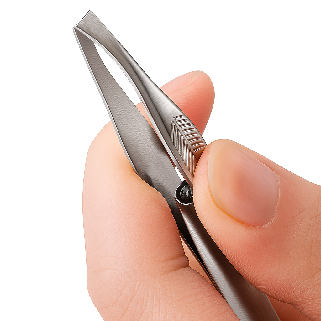 Rust-Resistant Stainless Steel – LED Light Precision Grip – Long-Lasting At-Home Grooming