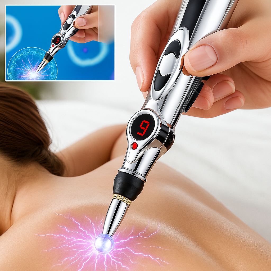 Drug-free Massage Therapy – Multi-head Design – Stress and Muscle Recovery