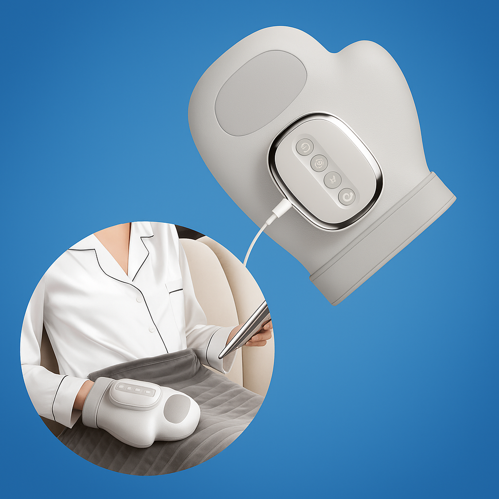 Heat Relief Device – Cordless USB-Rechargeable – Ideal for Carpal Tunnel