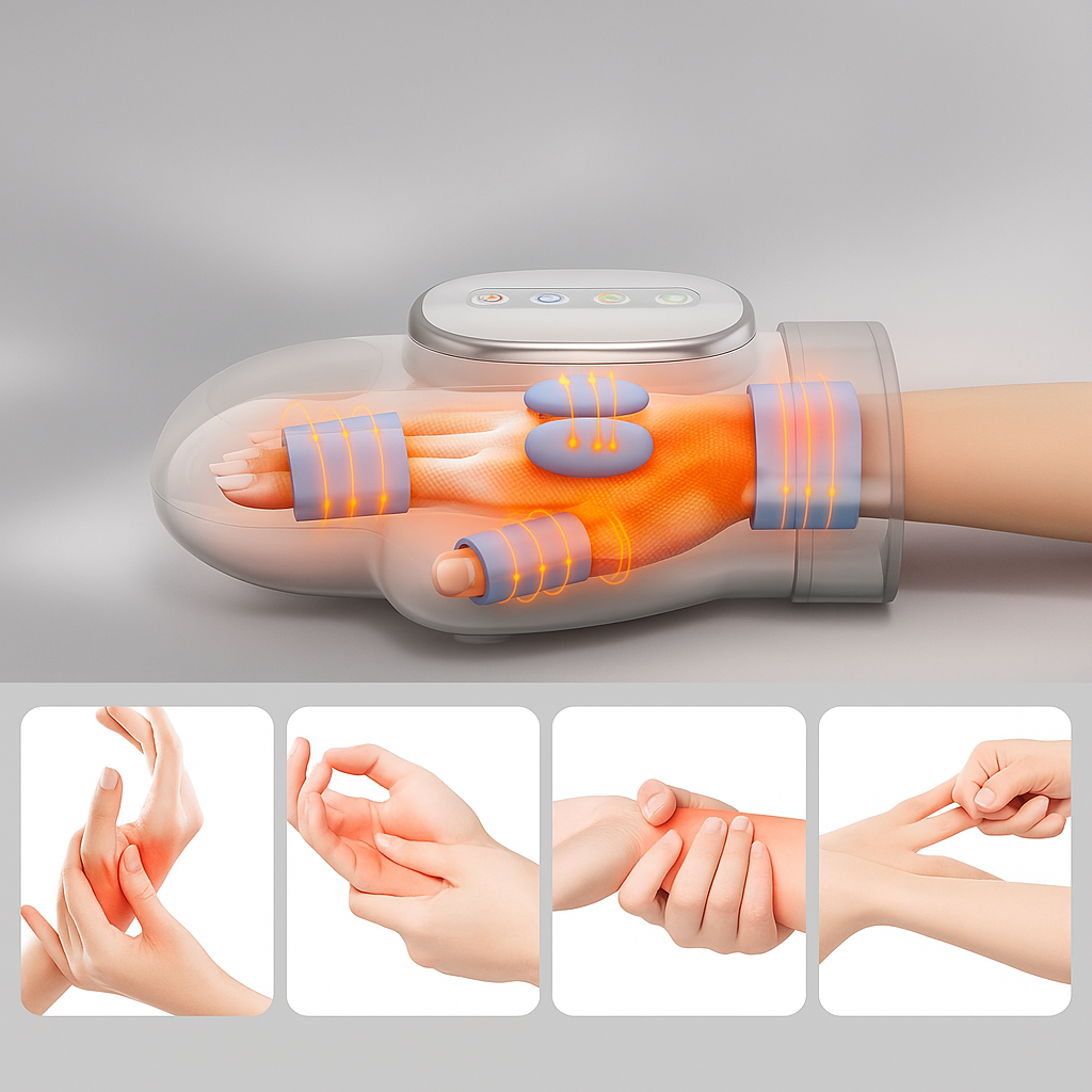 Heat Relief Device – Cordless USB-Rechargeable – Ideal for Carpal Tunnel