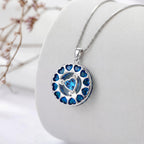 Lunara | 18K Gold Plated Birthstone Necklace Moonstar Design