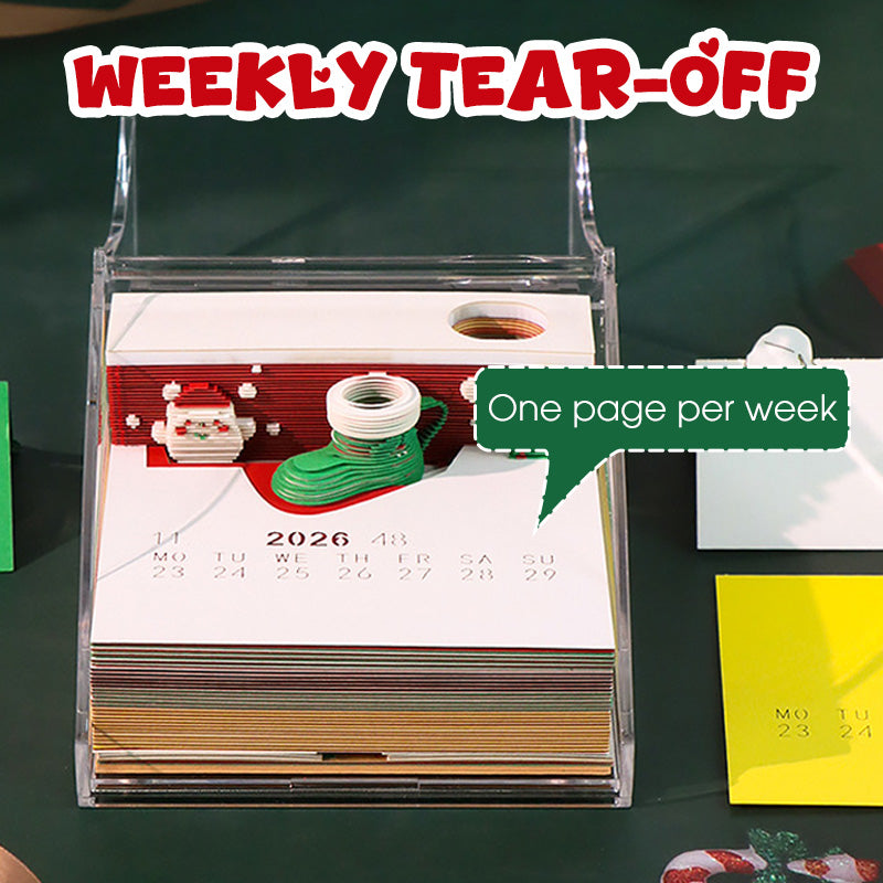FestiveCalendar – Beautify your desk with entertaining 3D planning for the holidays