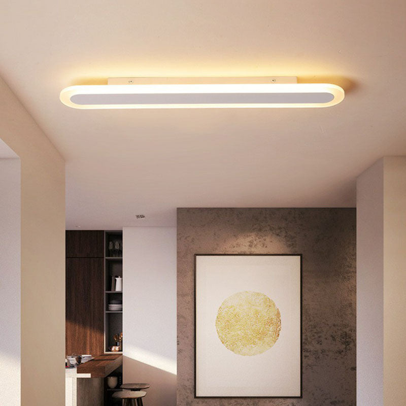 Ultra-flat minimalist ceiling light