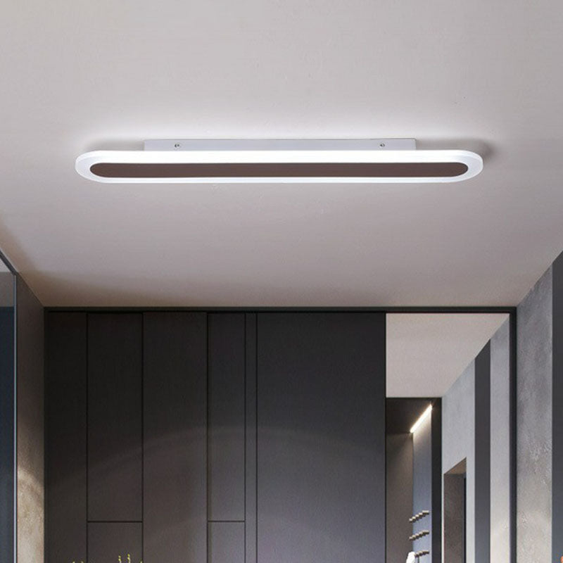 Ultra-flat minimalist ceiling light