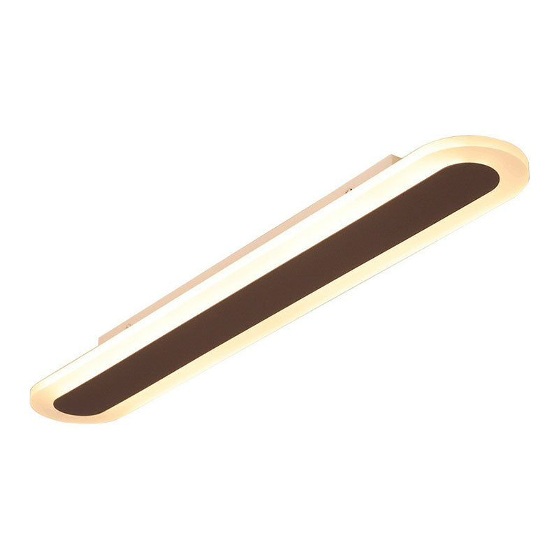 Ultra-flat minimalist ceiling light