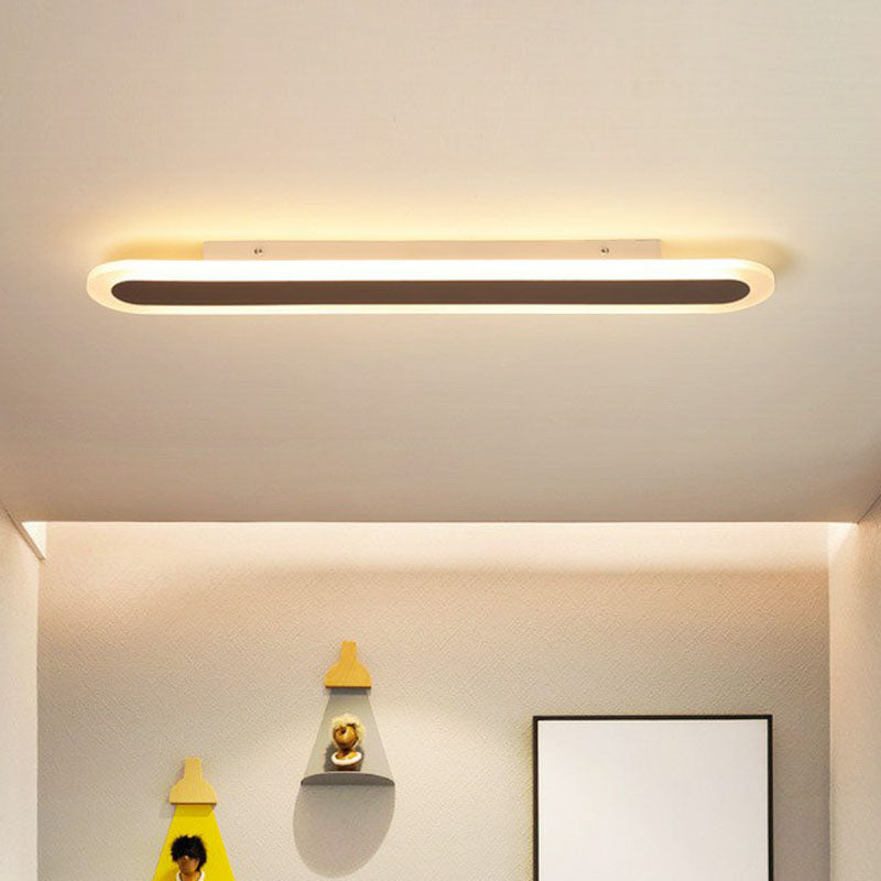 Ultra-flat minimalist ceiling light