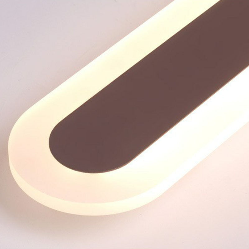 Ultra-flat minimalist ceiling light