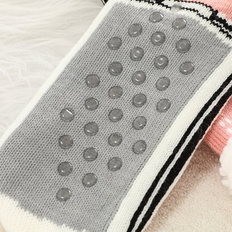 Ultra-thick Cashmere Slippers Socks S