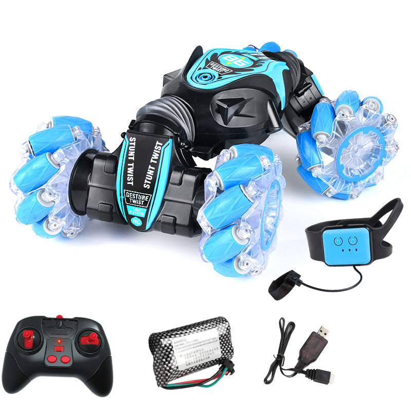 2in1 Hand Controlled Stunt Car with additional Remote Control