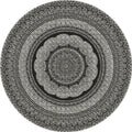 Exotic Moroccan Carpet Multicolored Floral Pattern Rug Non-Slip Pet-Friendly Stain-Resistant Rug for Home
