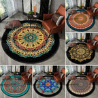 Nostalgic Multicolor Tribeprint Carpet Polypropylene Moroccan Carpet Pet Friendly Stain Resistant Non-Slip Carpet for Large Room