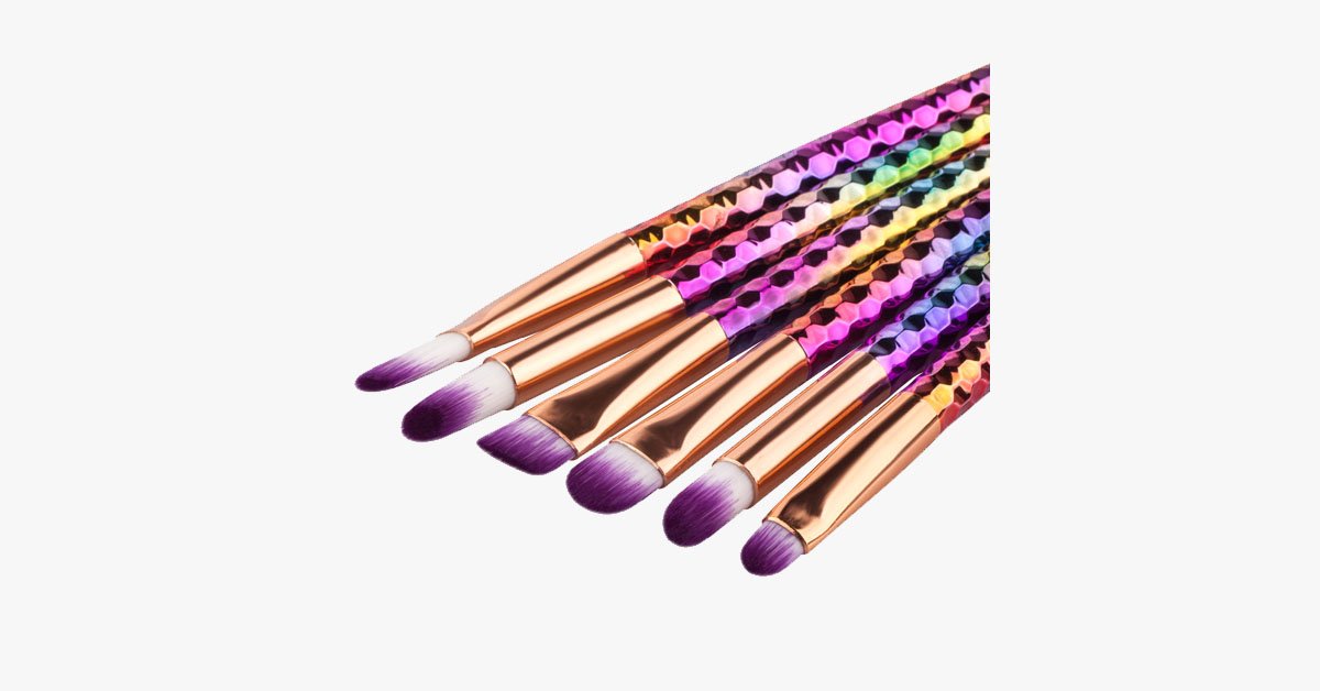 6-piece unicorn brush set – A versatile brush set for all your needs
