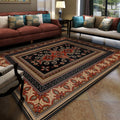 Turkish symmetrical geometric pattern rug Multicolored polypropylene rug Pet-friendly Non-slip Stain-resistant rug for hallway