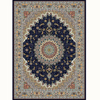 Aesthetic Moroccan Carpet Multicolored Flower Carpet Pet Friendly Non-Slip Back Machine Washable Rug for the Guest Room