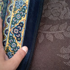 Aesthetic Moroccan Carpet Multicolored Flower Carpet Pet Friendly Non-Slip Back Machine Washable Rug for the Guest Room