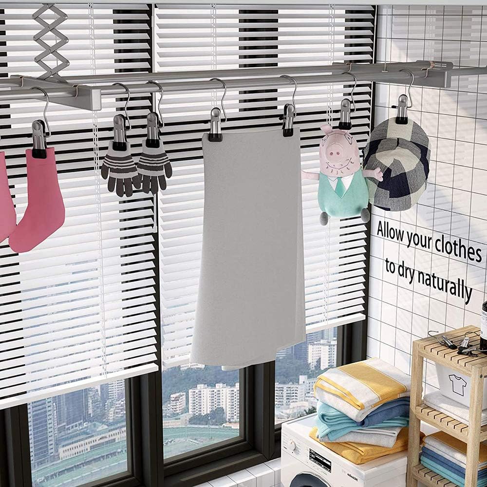 Hanging clips - Easily organize your clothes!