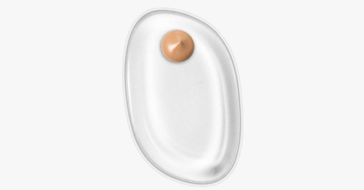Silicone-Makeup-Applicator-Set of 3 - Mixes makeup effortlessly without absorbing the product