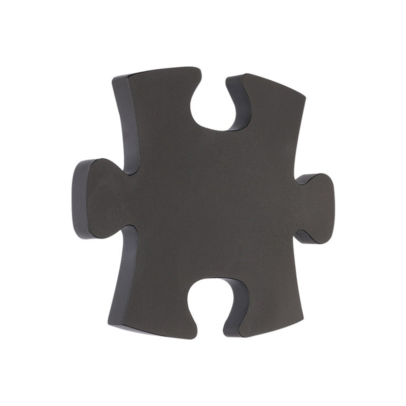 Jigsaw Wall Lamp Modern Acrylic Black/White LED Wall Light in Warm/White Light for Living Room