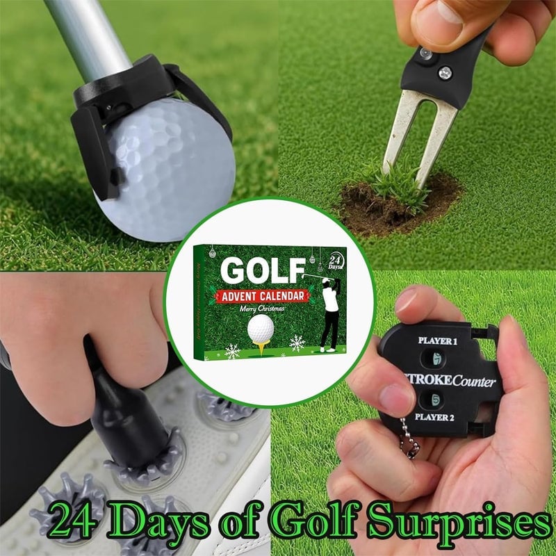 Golf Advent Calendar - Christmas Gift for Golfers