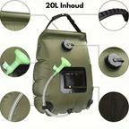 SunStream - Draagbare Campingdouche met Zonne-energie