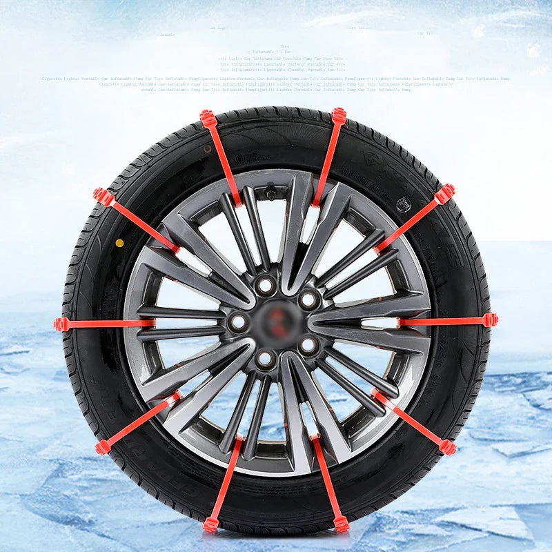 Winter snow chains for cars - Emergency anti-slip car accessories wholesale