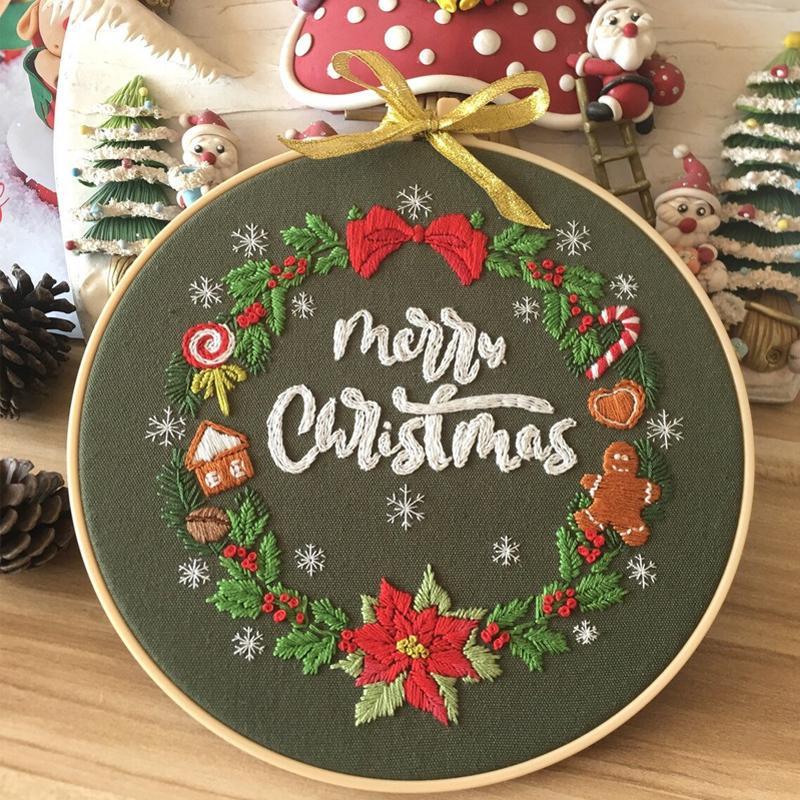 Christmas Embroidery Kit