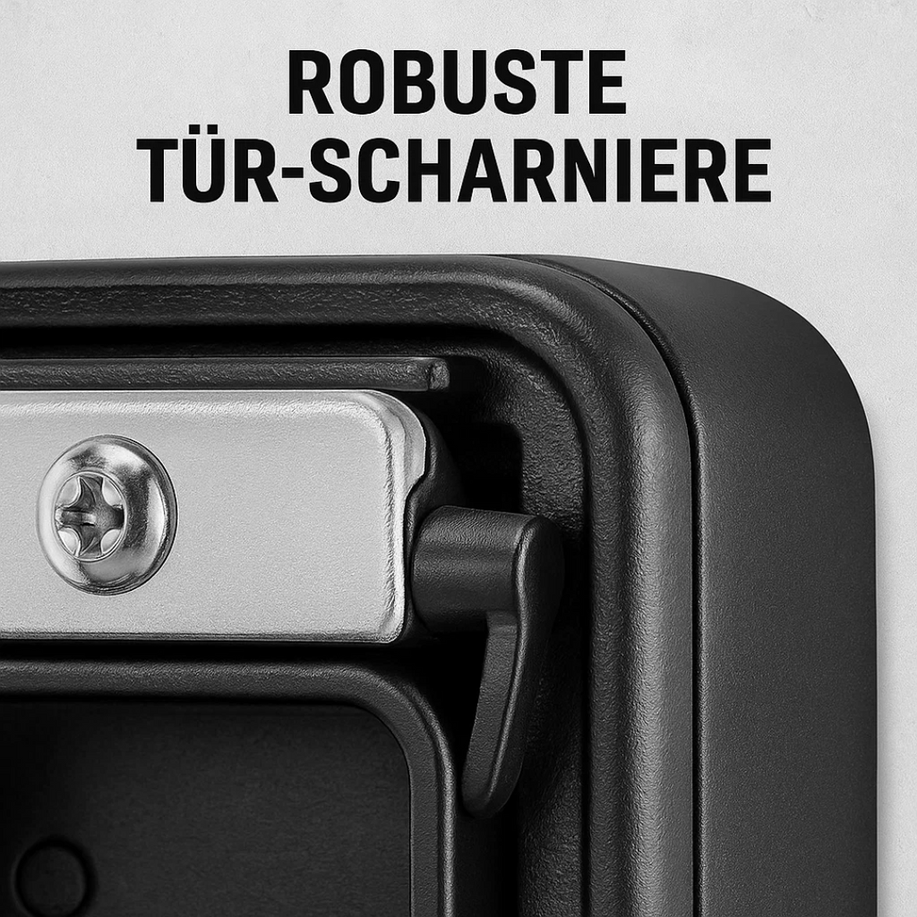 KeyGuard Outdoor Safe – Weatherproof Wall-Mounted Key Box