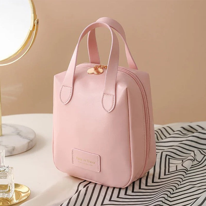Large capacity waterproof cosmetic bag