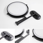 Professional LED Makeup Mirror Double-Sided View and Bright Light