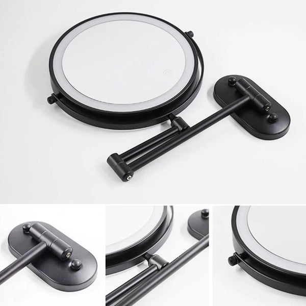 Professional LED Makeup Mirror Double-Sided View and Bright Light