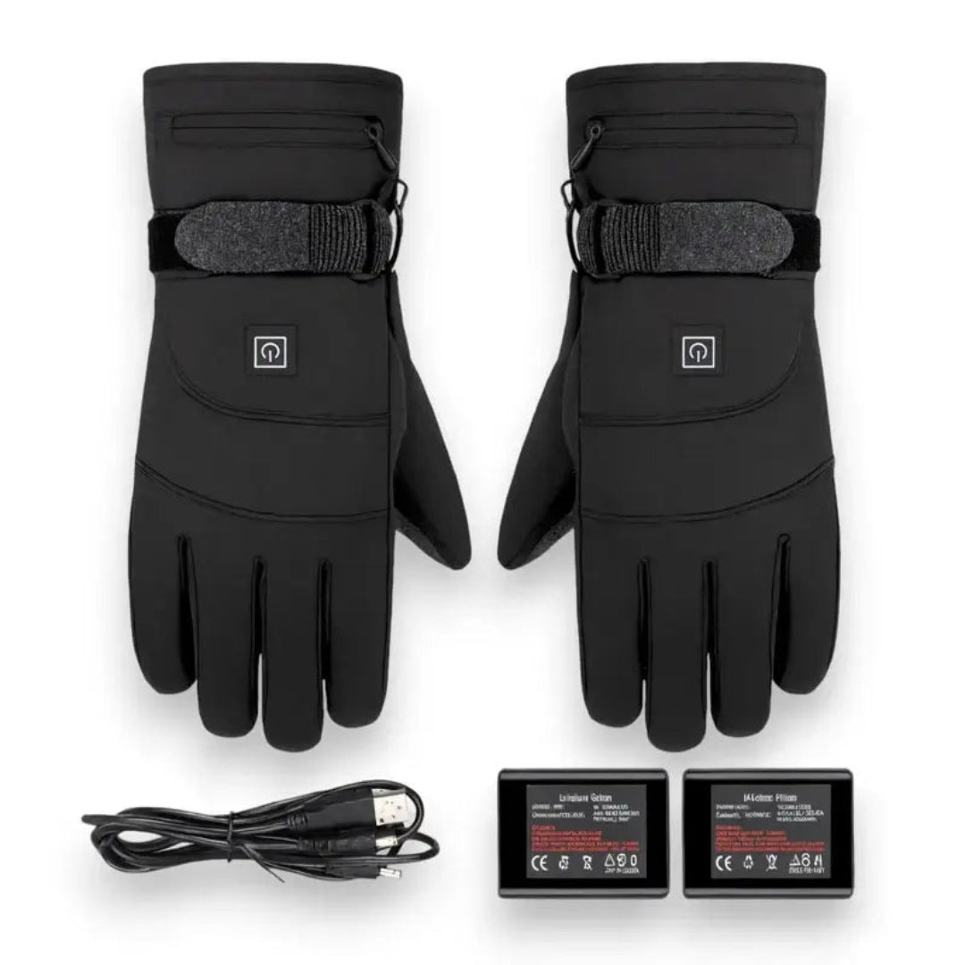 Electric Heated Winter Gloves – Adjustable Heat and Touchscreen Compatible