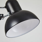 Modern minimalist retractable table lamp with long arm and clip made of ABS with 1 light for the bedroom