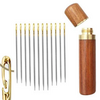 Self Threading Sewing Needles