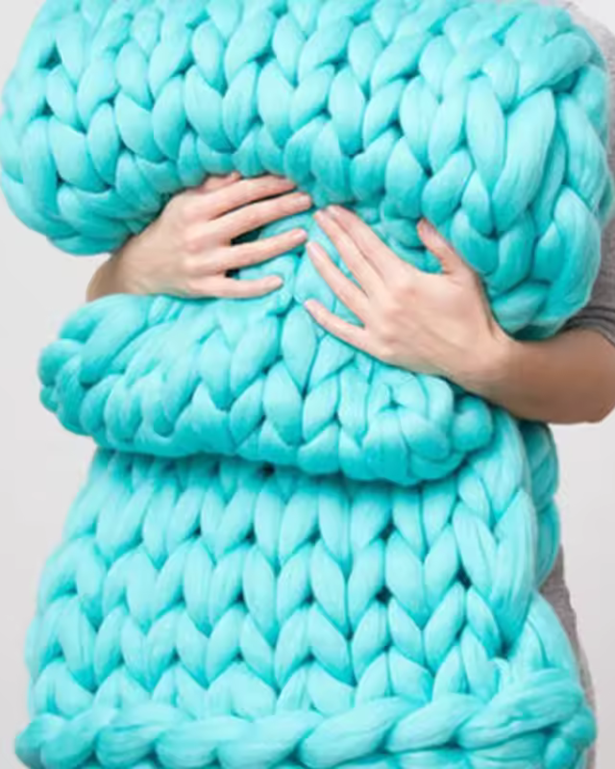 Knitted Asymmetrical Women's Sweater