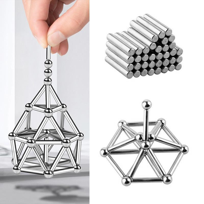 DIY magnetic balls and rod set