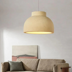 Minimalist Scandinavian Pendant Light made of Polystyrene