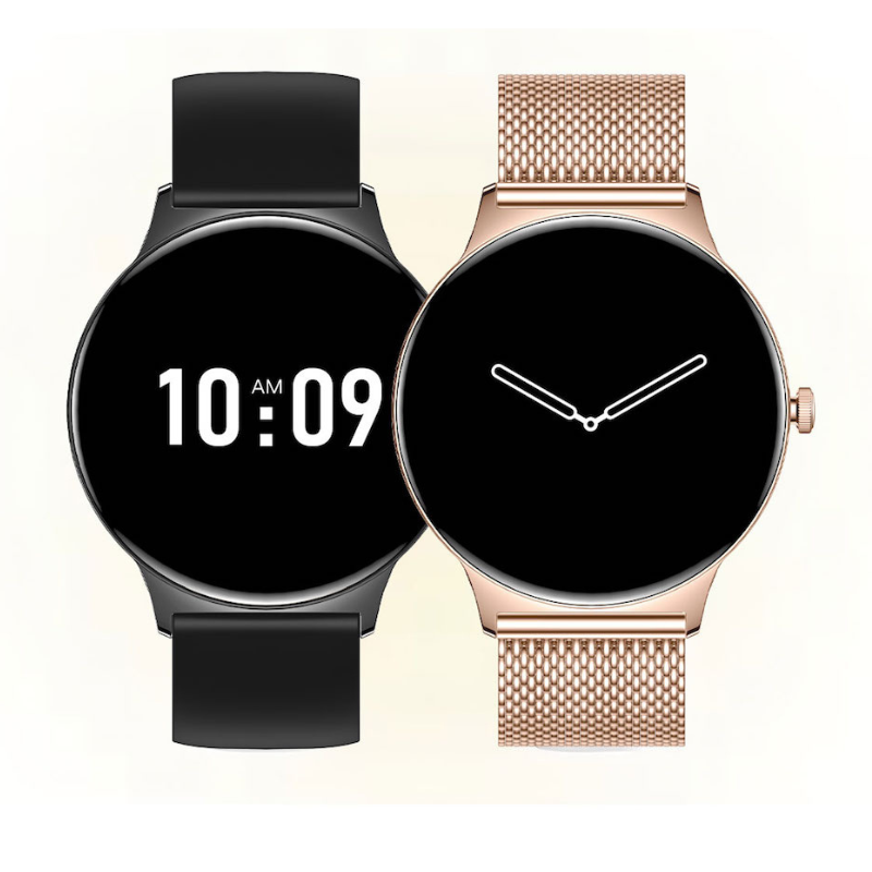 SlimFit Ultimate Smartwatch – Ultra-thin, Health Monitoring & AMOLED Display