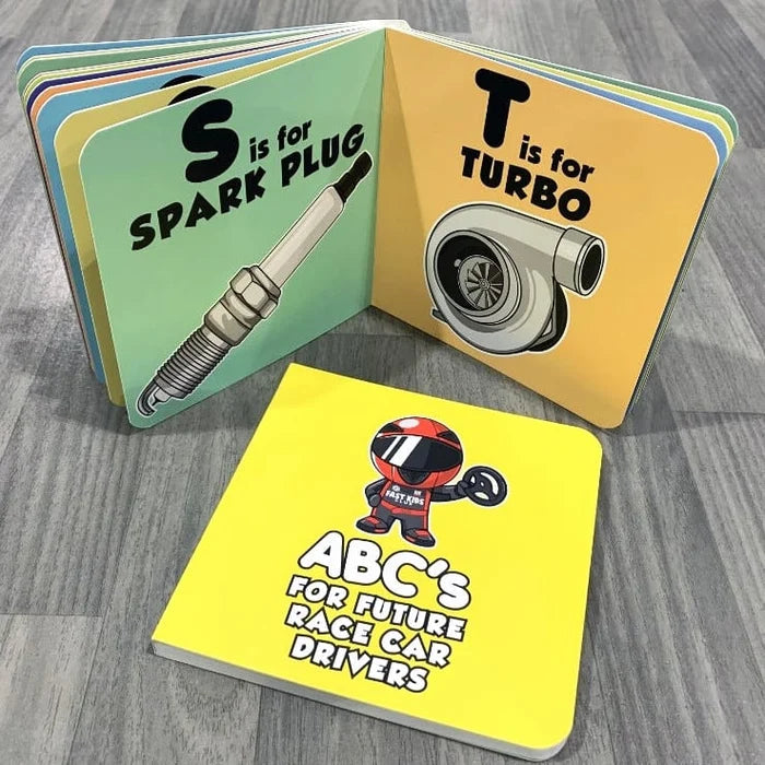ABC Book for Future Race Drivers