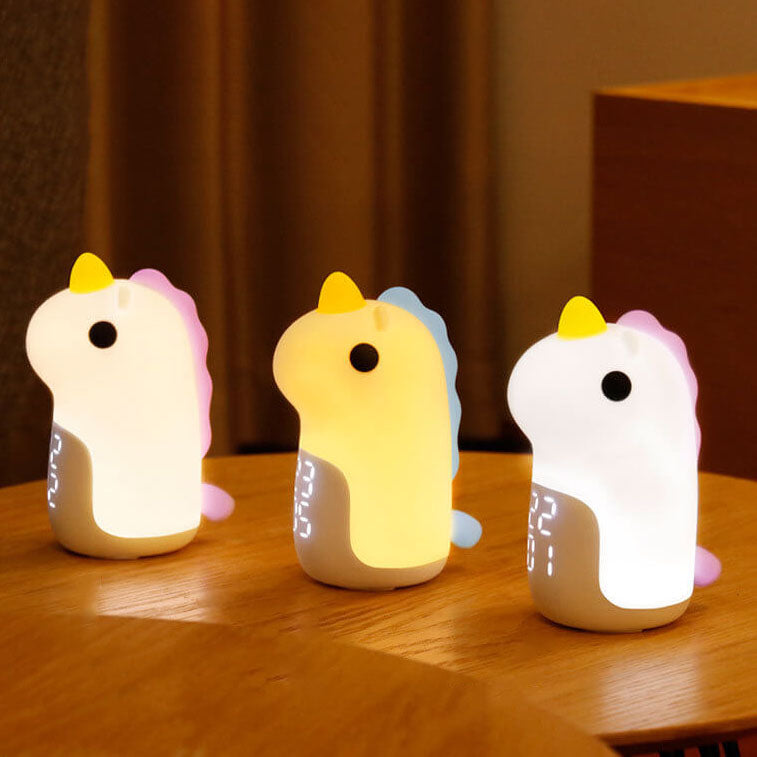 Unilora DreamLight Alarm Clock | Unicorn Design | Timer & LED Night Light | Nursery Decor