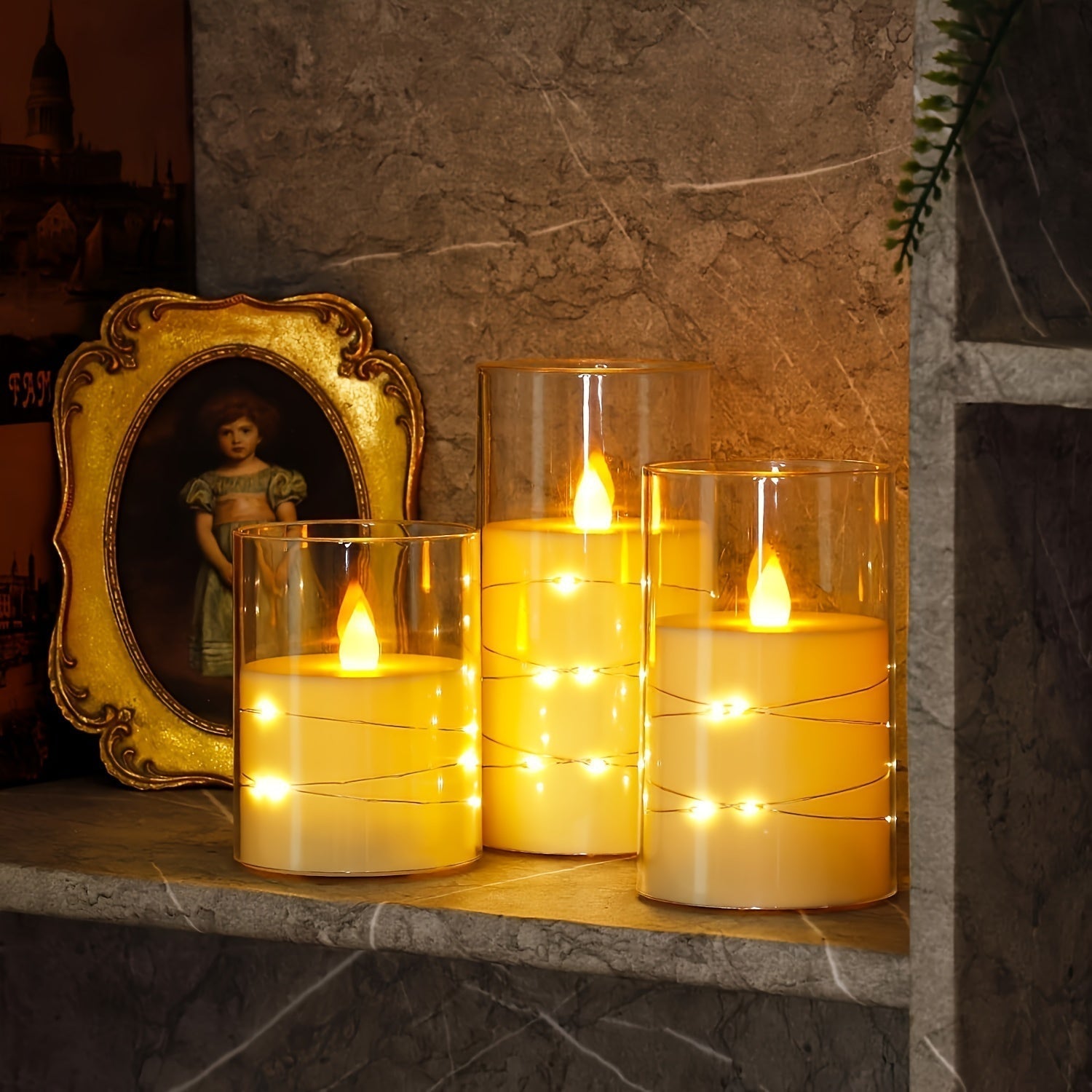 RomanticGlow – LED Candle Set with Remote Control