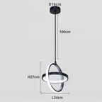 Modern LED Hanging Lamp – Minimalist Pendant Light for Living Room and Dining Room
