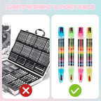 20 in 1 Stackable Dot Colored Pencils
