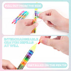 20 in 1 Stackable Dot Colored Pencils