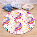 Nordic Bedroom Carpet Multi-Color Animal Carpet Synthetic Non-Slip Washable Pet Friendly Carpet