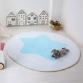 Unique Multicolored Kids Style Carpet Cotton Pattern Carpet Pet-Friendly Carpet for Playroom