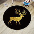 Multicolor Princess Carpet Polyester Botanica Animals Carpet Non-slip Backing Machine Washable Pet Friendly Carpet for Children's Room